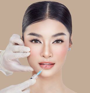 Xóa nếp nhăn rãnh mũi má bằng chất làm đầy (Filler)