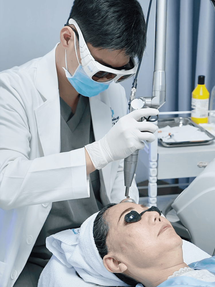 laser điều trị da