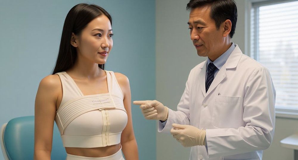 Việc lựa chọn sau nâng ngực mặc áo lót gì sẽ tùy thuộc vào giai đoạn phục hồi của khách hàng