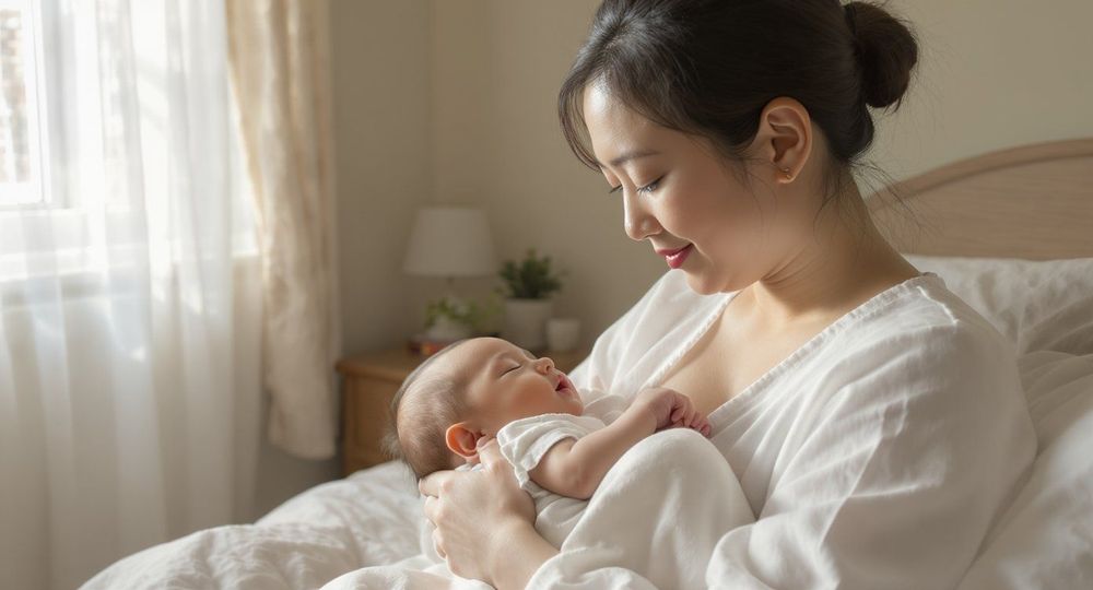 Nâng ngực có cho con bú được không? Có, sữa mẹ không bị ảnh hưởng nếu đặt túi độn dưới cơ ngực