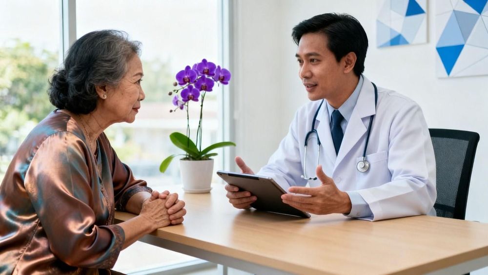Thăm khám tại cơ sở uy tín giúp đảm bảo an toàn khi nâng ngực lần 2.