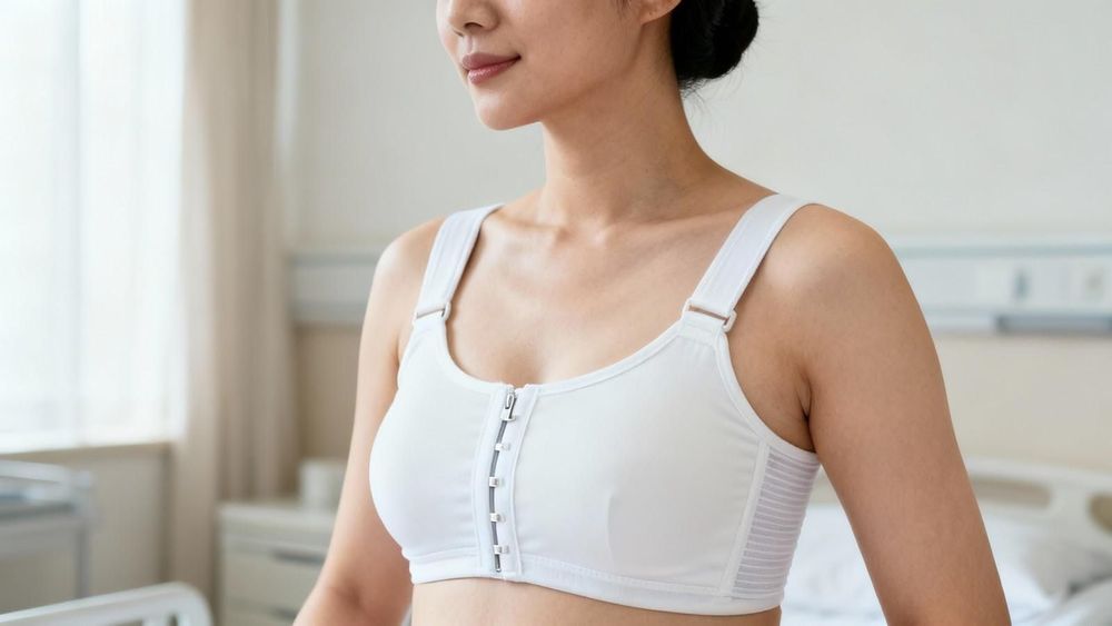Áo ngực không gọng co giãn tốt phù hợp với chị em sau nâng ngực.