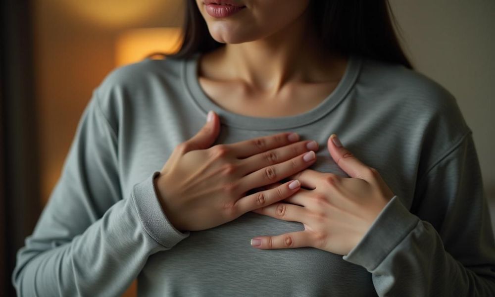 Nếu nằm nghiêng sau khi nâng ngực sẽ gây đau ngực và ảnh hưởng đến dáng ngực.