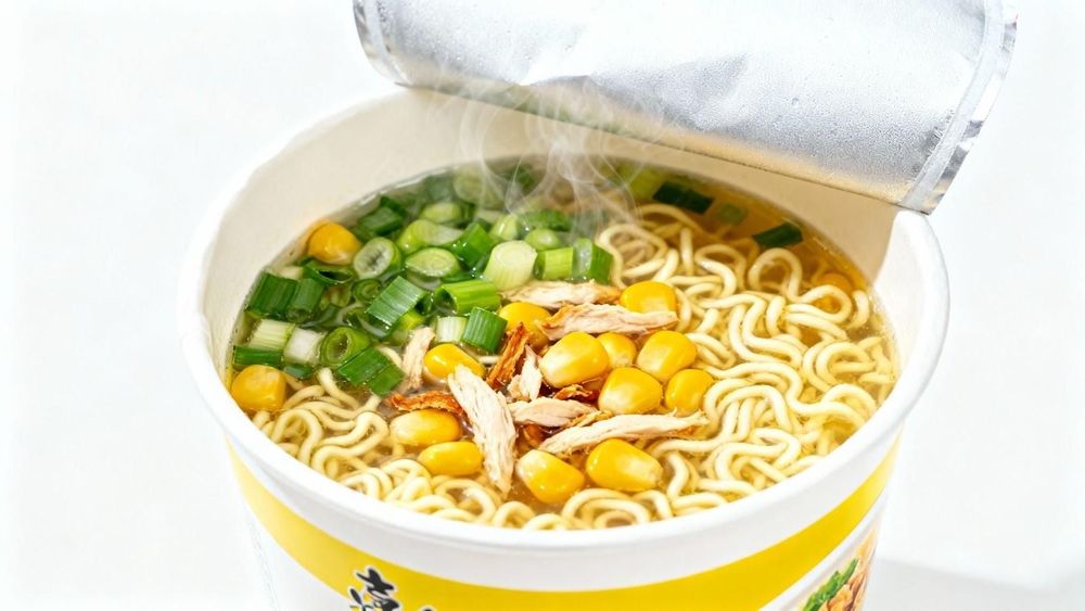 Bạn nên hạn chế ăn mì tôm trong thời gian đầu sau nâng ngực.
