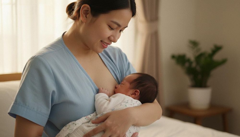 Mang thai và cho con bú là một trong những nguyên nhân gây sa trễ. 