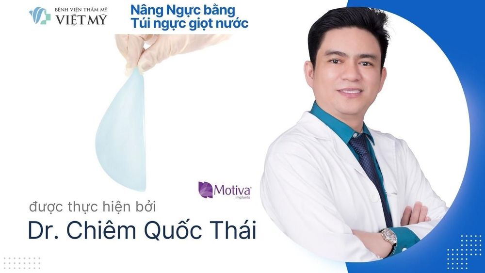 Nâng ngực giọt nước giúp mang lại bầu ngực tự nhiên, form ổn định.