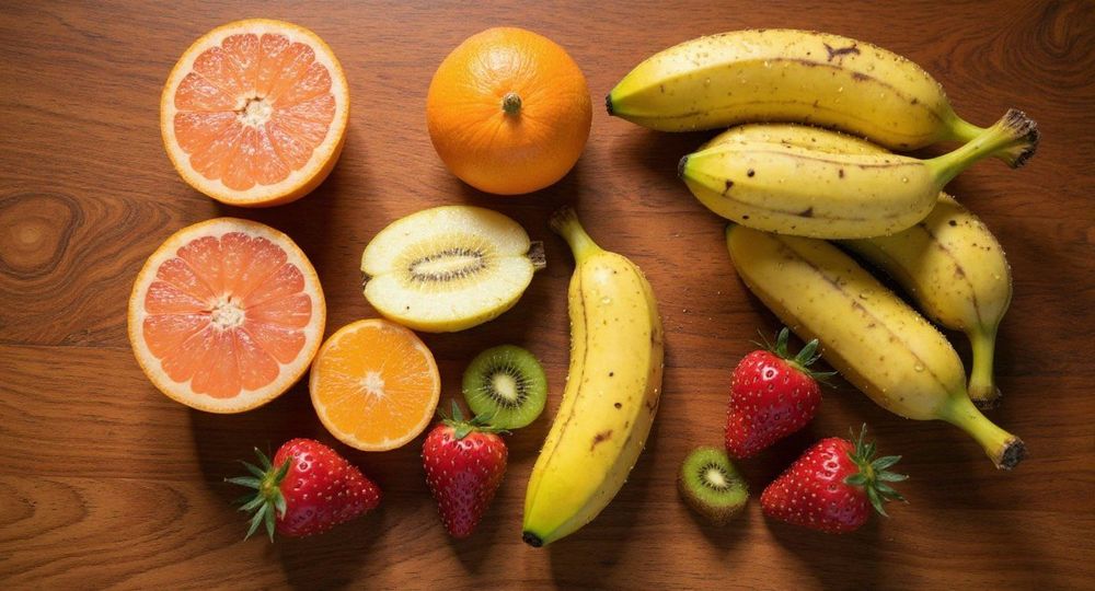 Cam, bưởi, quýt, dâu tây, chuối, kiwi là những loại trái cây nên ăn sau khi nâng ngực. 