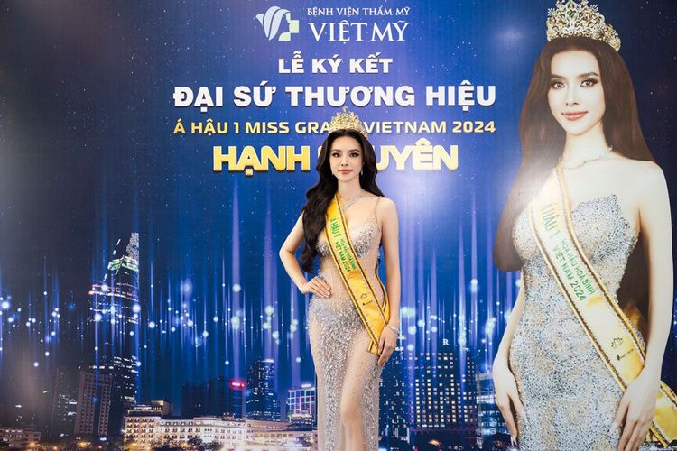 Á hậu Hạnh Nguyên hài lòng với nhan sắc của mình ở hiện tại